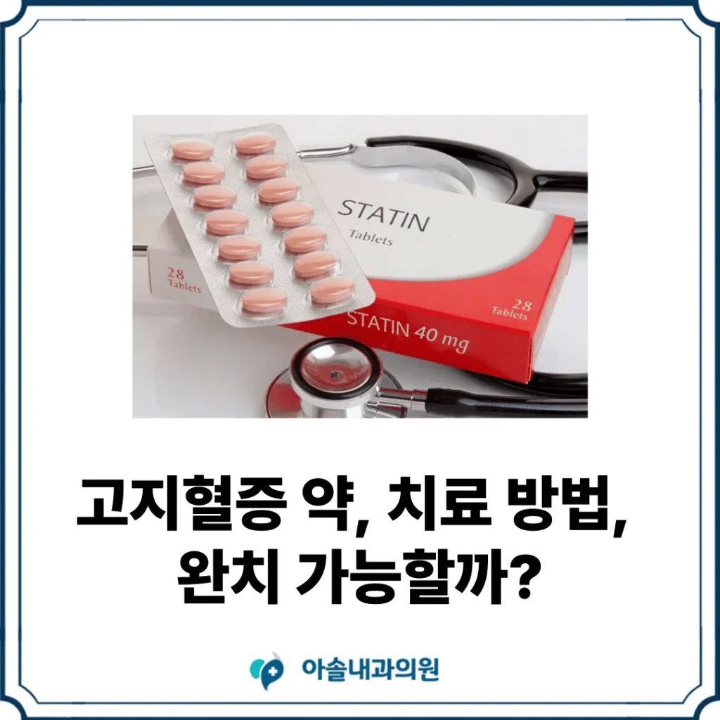 아솔내과 고지혈증 약 썸네일