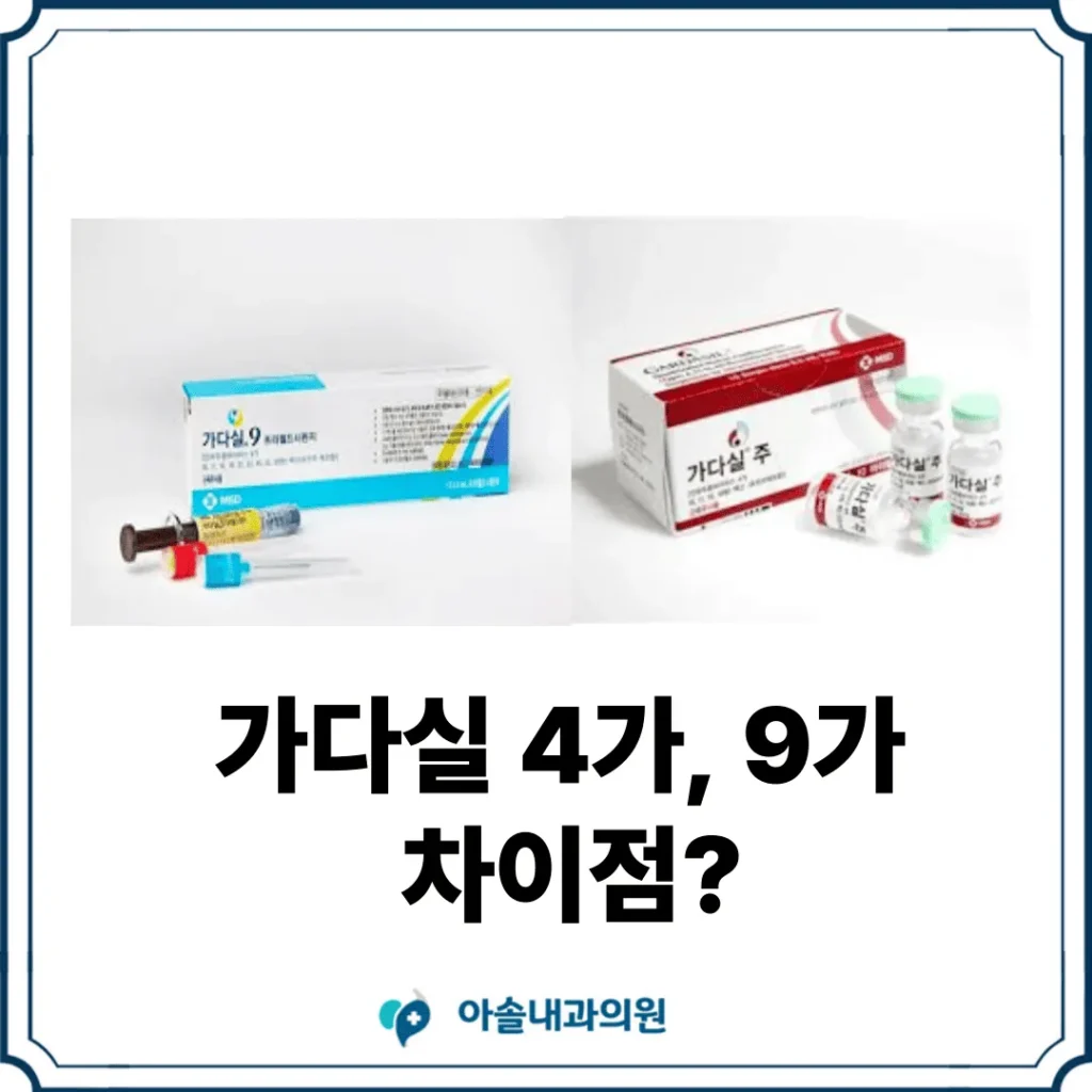 가다실 4가 9가 차이점 썸네일