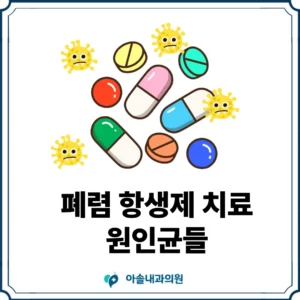 폐렴 항생제 치료 썸네일